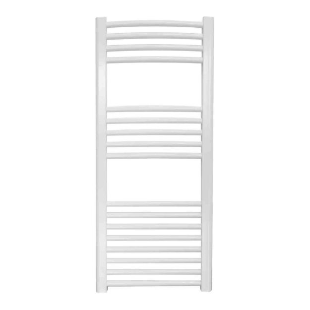 Kép m-tech StarWave 2.0 600mmx1600mm ívelt csőradiátor, fehér, EN442