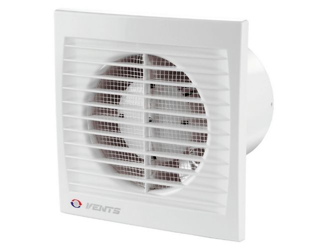 Kép Vents 100STH Szellőzőventilátor csőcsatlakozóval, időkapcsolóval és páraérzékelővel 100mm