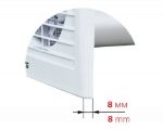 Kép Vents 100STH Szellőzőventilátor csőcsatlakozóval, időkapcsolóval és páraérzékelővel 100mm