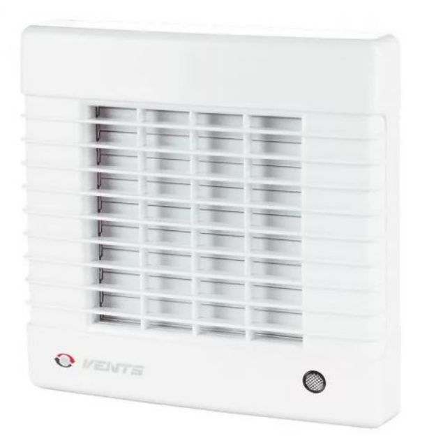 Kép Vents 100 MATL automata zsaluval szerelt axiális faliventilátor, időzítővel, golyóscsapággyal szerelve