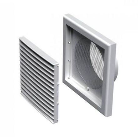 Mutassa a/az Vents MV 120 Vs Szellőzőrács csőcsatlakozóval (DN 125) részleteit Kép Vents MV 120 Vs Szellőzőrács csőcsatlakozóval (DN 125)