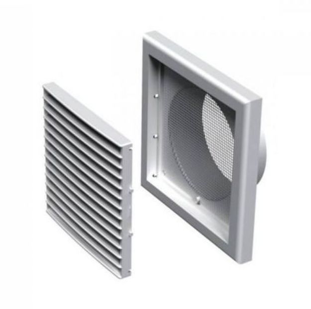 Kép Vents MV 120 Vs Szellőzőrács csőcsatlakozóval (DN 125)