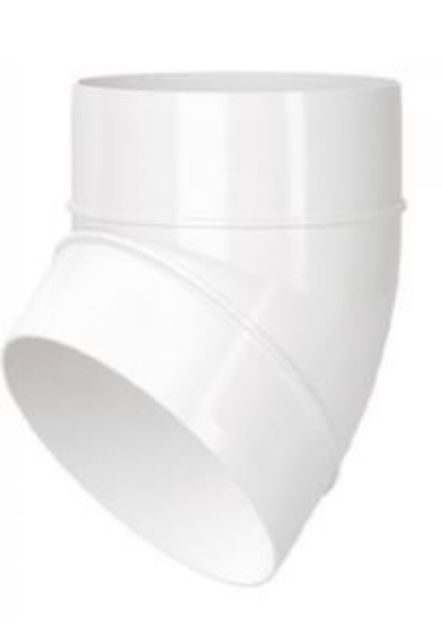 Kép Vents 121-45 D 100 könyök 45°