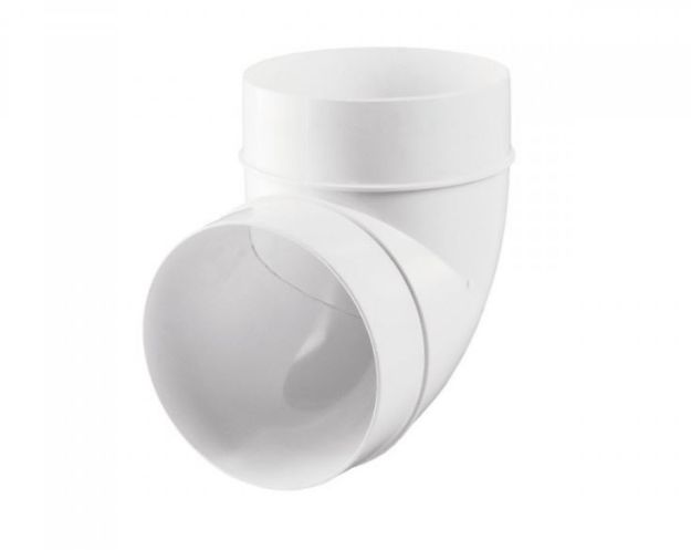 Kép Vents 222 D125 Könyök 90°