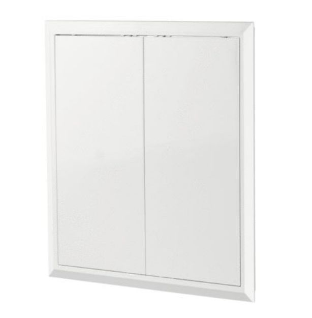 Kép Vents D2 400x400 csempeajtó ellenőrző ablak, műanyag