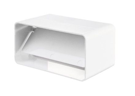 Mutassa a/az Vents 5151 toldó laposcsatornához visszacsapószeleppel 55 x 110mm részleteit Kép Vents 5151 toldó laposcsatornához visszacsapószeleppel 55 x 110mm