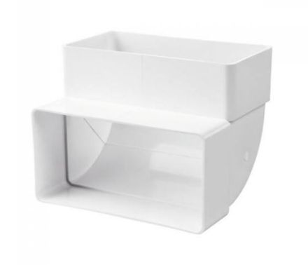 Mutassa a/az Vents 5252 Könyök 90 55x110 függőleges részleteit Kép Vents 5252 Könyök 90 55x110 függőleges