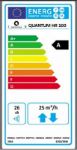 Kép Aerauliqa Quantum HR100 PRO egyhelyiséges hővisszanyerős szellőztető berendezés, max 19m2, zajcsökkentett kültéri ráccsal