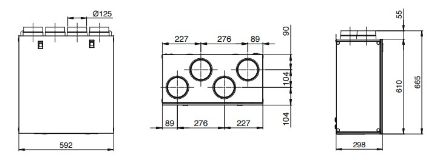 Mutassa a/az Aerauliqa QR280 ABP központi hővisszanyerős szellőztető, max 190m2-ig, ellenáramú hőcserélővel, multifunkcionális szabályozóval részleteit Kép Aerauliqa QR280 ABP központi hővisszanyerős szellőztető, max 190m2-ig, ellenáramú hőcserélővel, multifunkcionális szabályozóval