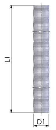 Mutassa a/az Tricox D80 PP flexibilis cső, 80m részleteit Kép Tricox D80 PP flexibilis cső, 80m