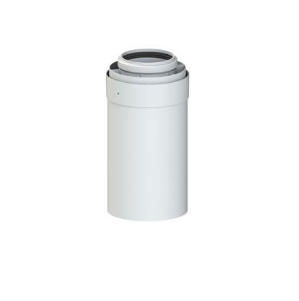 Mutassa a/az Tricox PPs/Alu D60/100 hosszabbító, 250mm részleteit Kép Tricox PPs/Alu D60/100 hosszabbító, 250mm
