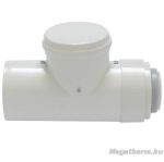 Kép Tricox PAEE50C egyenes ellenőrző idom PPs/Alu 60/100mm