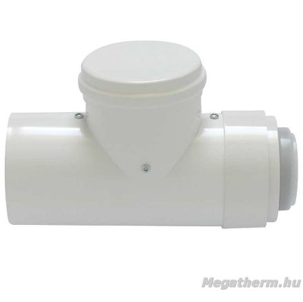 Mutassa a/az Tricox PAEE50C egyenes ellenőrző idom PPs/Alu 60/100mm részleteit Kép Tricox PAEE50C egyenes ellenőrző idom PPs/Alu 60/100mm