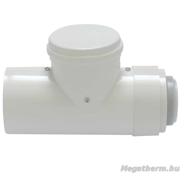 Kép Tricox PAEE50C egyenes ellenőrző idom PPs/Alu 60/100mm
