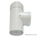 Kép Tricox PAEE50C egyenes ellenőrző idom PPs/Alu 60/100mm