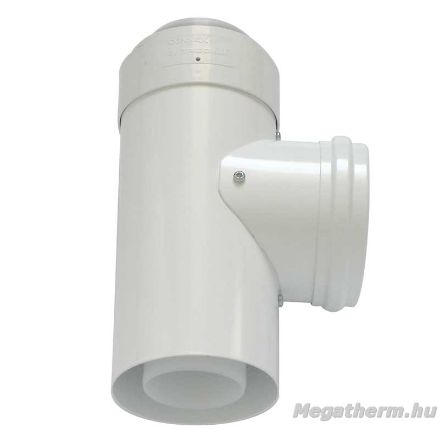 Mutassa a/az Tricox PAEE50C egyenes ellenőrző idom PPs/Alu 60/100mm részleteit Kép Tricox PAEE50C egyenes ellenőrző idom PPs/Alu 60/100mm