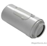 Kép Tricox PAEE60C egyenes ellenőrző idom PPs/Alu 80/125mm