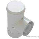 Kép Tricox PAET05 ellenőrző T-idom PPs/Alu 110/160mm