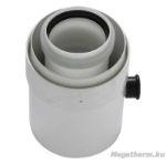Kép Tricox PAKL50C kondenzátum leválasztó idom PPs/Alu 60/100mm
