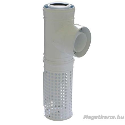 Mutassa a/az Tricox PAKT60 kültéri T-idom levegő kosárral PPs/Alu 80/125mm részleteit Kép Tricox PAKT60 kültéri T-idom levegő kosárral PPs/Alu 80/125mm