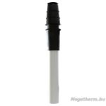 Kép Tricox PATÁ50 PPs/Alu tető átvezetés, 60/100mm, fekete