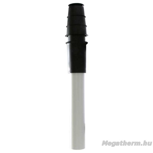 Kép Tricox PATÁ50 PPs/Alu tető átvezetés, 60/100mm, fekete
