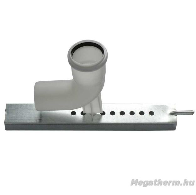 Kép Tricox PBK20 bekötőkönyök, tartó sínnel PPs 80mm