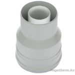 Kép Tricox PBÖ5060 bővítő 60/100 - 80/125mm PPs/Alu