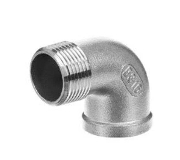 Kép Gebo g316 rozsdamentes acél könyök, 90°, KB 1/2"