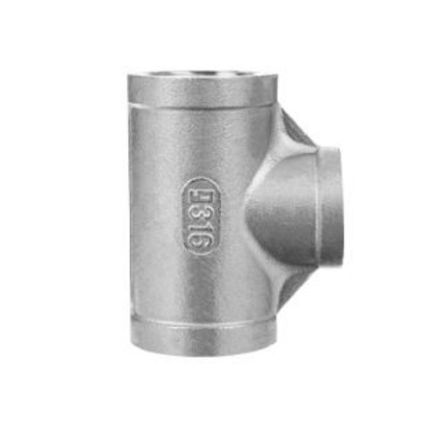 Kép Gebo g316 rozsdamentes acél T-idom, egál, BBB 1/2"