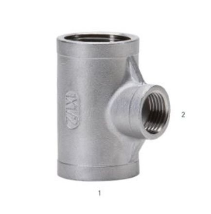 Mutassa a/az Gebo g316 rozsdamentes acél T-idom, egál, BBB 3/4" részleteit Kép Gebo g316 rozsdamentes acél T-idom, egál, BBB 3/4"