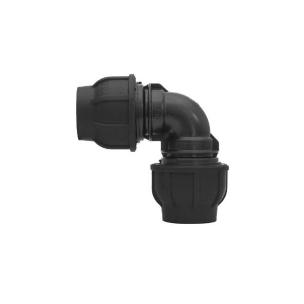 Kép Geboplast PWO 20x20mm KPE 90°-os könyök