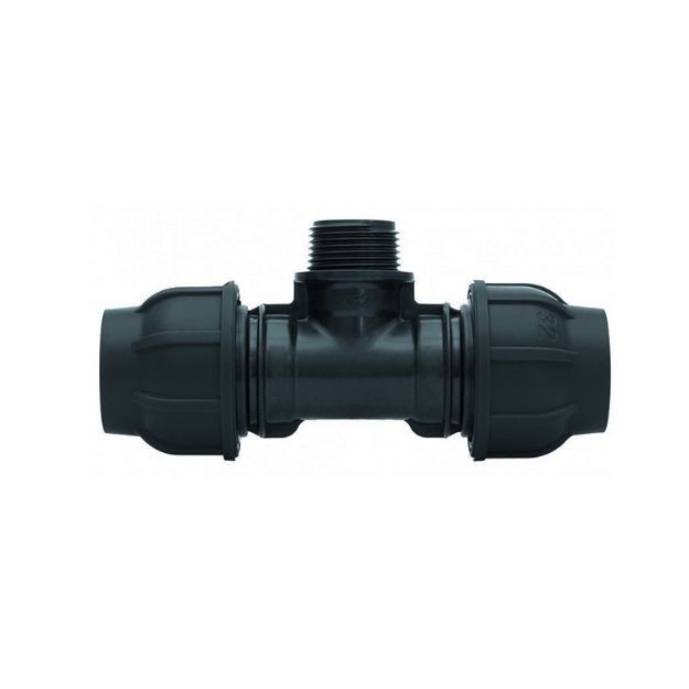 Kép Geboplast PTA 1˝x32mm KPE külsőmenetes T-idom