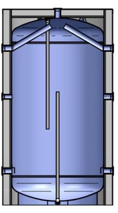 Mutassa a/az Heizer ATF 1502F, 1500L-es álló használati melegvíz tároló, zománc bevonattal, hőcserélő nélkül, levehető szigeteléssel részleteit Kép Heizer ATF 1502F, 1500L-es álló használati melegvíz tároló, zománc bevonattal, hőcserélő nélkül, levehető szigeteléssel