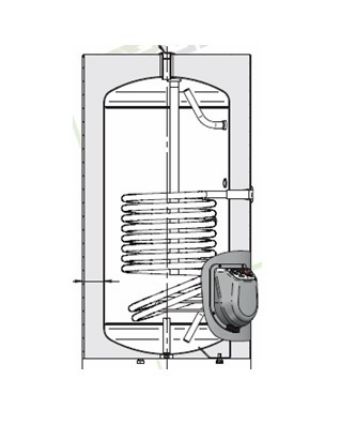 Mutassa a/az Heizer BSFV 302 3KW, Ergas 300 L-es álló indirekt tároló,egy hőcserélővel (1.12m2), kerámia zománcozott bevonattal, 3kW fűtőbetéttel részleteit Kép Heizer BSFV 302 3KW, Ergas 300 L-es álló indirekt tároló,egy hőcserélővel (1.12m2), kerámia zománcozott bevonattal, 3kW fűtőbetéttel