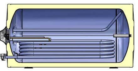 Mutassa a/az Heizer PLUS BH152, 150 L-es indirekt tároló, fali, vízszintes elhelyezésű, 0,6m2 spirál hőcserélővel, 3KW fűtőbetéttel, tartozék konzollal részleteit Kép Heizer PLUS BH152, 150 L-es indirekt tároló, fali, vízszintes elhelyezésű, 0,6m2 spirál hőcserélővel, 3KW fűtőbetéttel, tartozék konzollal