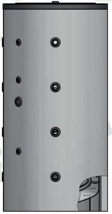 Mutassa a/az Heizer PUS 302, 300 L-es puffertároló, 10 csonkkal részleteit Kép Heizer PUS 302, 300 L-es puffertároló, 10 csonkkal