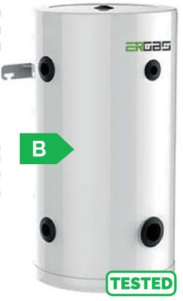 Mutassa a/az Heizer PUST 80, 80 L-es fali puffertároló, szigeteléssel részleteit Kép Heizer PUST 80, 80 L-es fali puffertároló, szigeteléssel