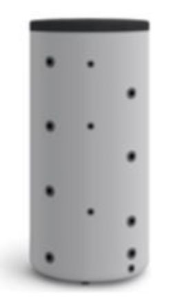 Mutassa a/az Heizer PUWD 800, 800 L-es álló puffertároló, 2 hőcserélővel, szigeteléssel részleteit Kép Heizer PUWD 800, 800 L-es álló puffertároló, 2 hőcserélővel, szigeteléssel