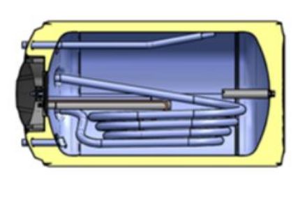 Mutassa a/az Heizer RHB 122, 120 L-es fali használati melegvíz tároló, egy hőcserélővel, 2kW fűtőbetéttel(0,59m2) fali tartó nem tartozék részleteit Kép Heizer RHB 122, 120 L-es fali használati melegvíz tároló, egy hőcserélővel, 2kW fűtőbetéttel(0,59m2) fali tartó nem tartozék