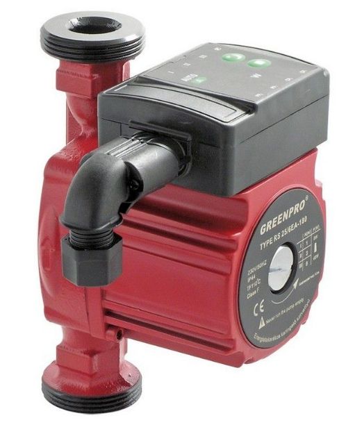 Kép GREENPRO RS25/6EA-180 A-energiaosztályú, fűtési keringető szivattyú