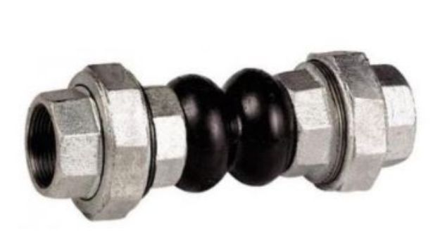Kép 1˝gumikompenzátor EPDM menetes TH 1504 PN10 L=200mm
