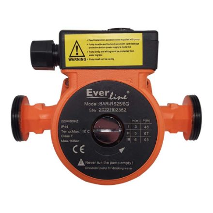 Mutassa a/az Melegvíz szivattyú 25/6G részleteit Kép Melegvíz szivattyú 25/6G