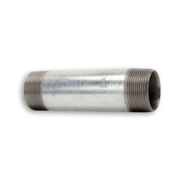 Kép 1/2˝x 500mm horganyzott cső két végén menettel