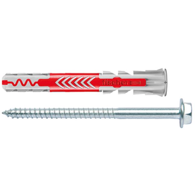 Kép Fischer Duopower S 10x80 dübel + csavar