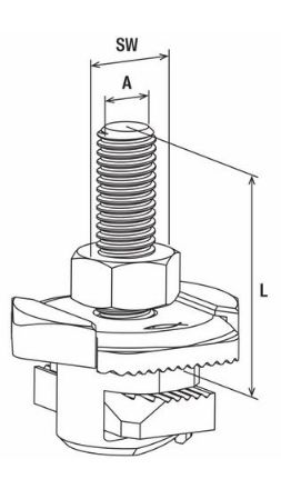 Mutassa a/az FHS Clix 8x40 Kalapácsfejű csavar M8*40 részleteit Kép FHS Clix 8x40 Kalapácsfejű csavar M8*40