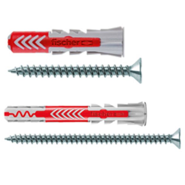 Kép Fischer Duopower S 10x50 dübel + csavar
