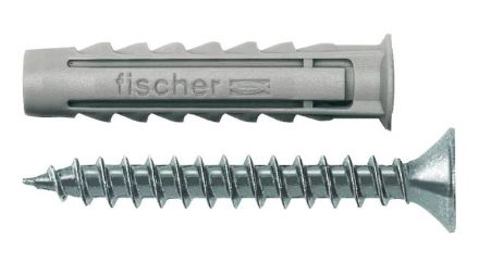 Mutassa a/az Fischer SX Rörzítődübel pozdorjacsavarral 6S/10 (4,5*40mm) részleteit Kép Fischer SX Rörzítődübel pozdorjacsavarral 6S/10 (4,5*40mm)