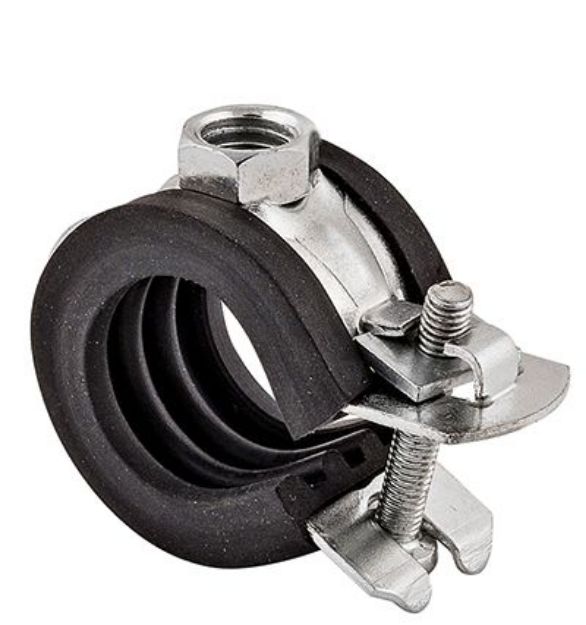 Kép Fischer FGRS bilincs 12-15mm, 1/4" gumibetétes csőbilincs (079420)