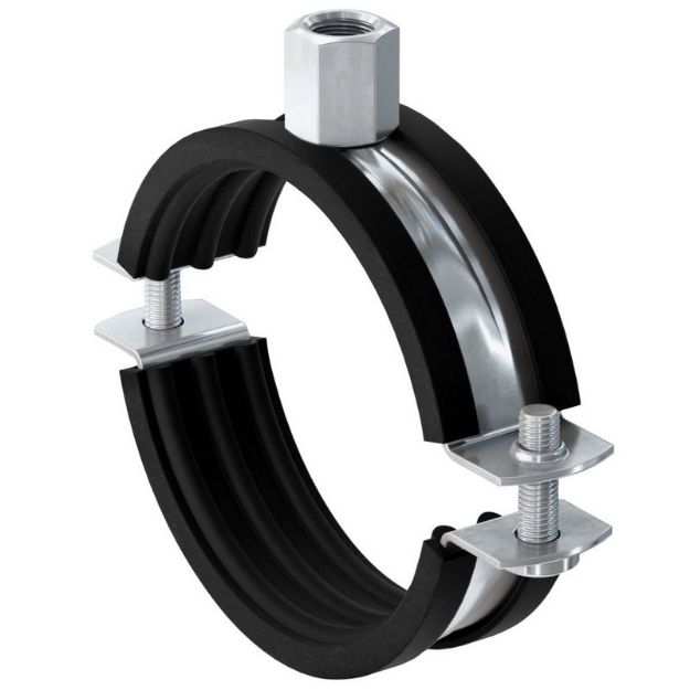 Kép Fischer FRS Plus gumibetétes bilincs 159-162mm, gumibetétes csőbilincs (79458)